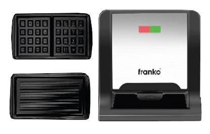 სენდვიჩის და ბელგიური ვაფლის აპარატი 2IN1 FRANKO FSM-1144