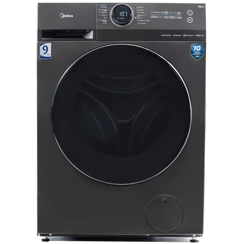 სარეცხი მანქანა 9კგ MIDEA MF200W90WB/T კლასი A+++