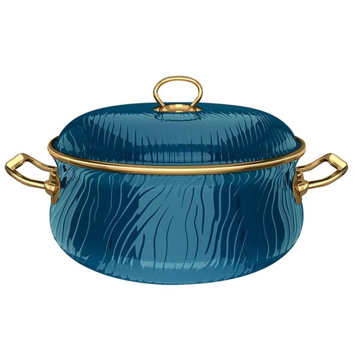 ემალის ტაფა-ქვაბი Berllong BEN-0094